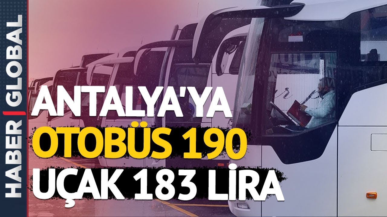 Otobüs Bileti Uçakla Yarışıyor! Bakanlık Harekete Geçti