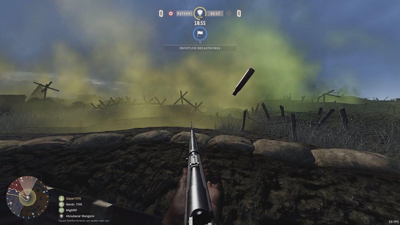 Verdun Flanders gameplay Tirailleurs Senegalais Chef d'Assaut