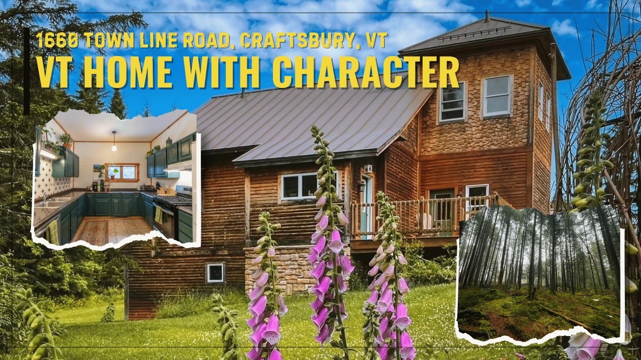 Дом в Вермонте с характером | 1660 Town Line Road, Крафтсбери, Вермонт