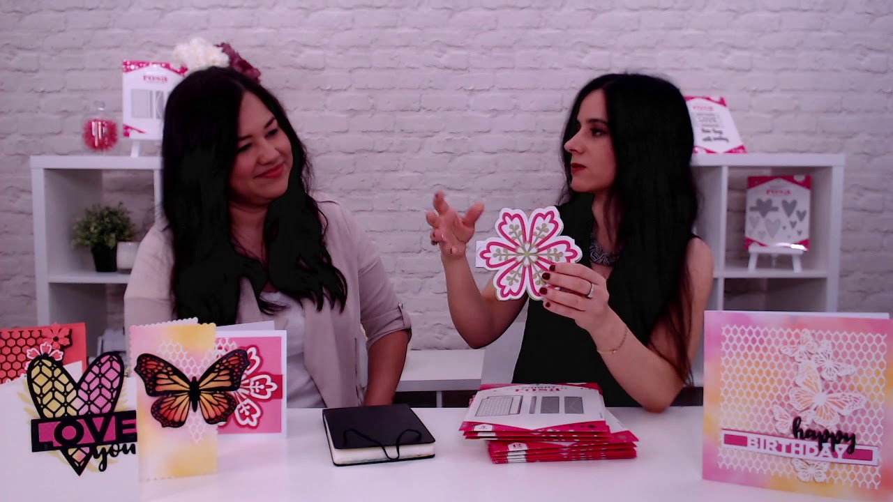 Create Contemporary Cards With The New Bright Rosa Collection By Paula Pascual