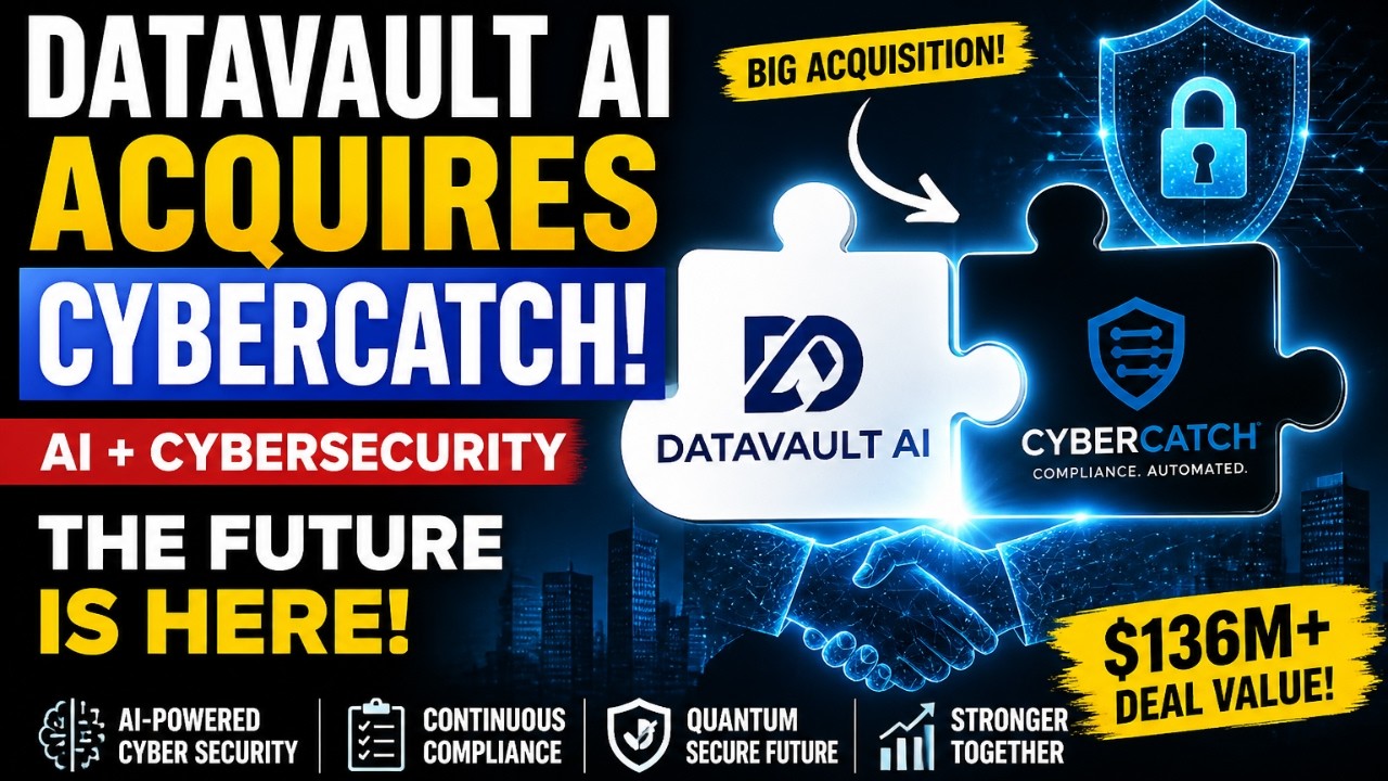 Сделка на 136 миллионов долларов! Datavault AI x CyberCatch &ndash; Объяснение кибербезопасности с испо...