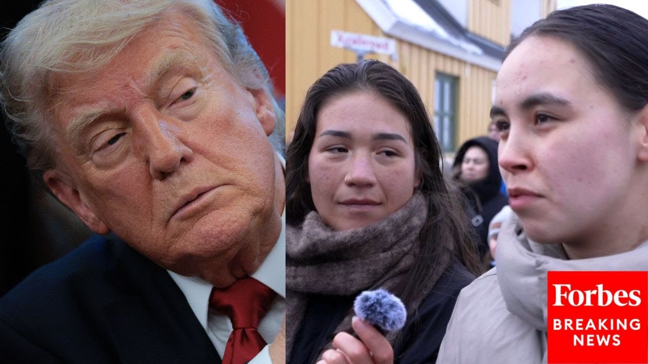 'Greenland Is Our Country, We Cannot Be Bought': Greenlandic Protestors Send Message To Trump