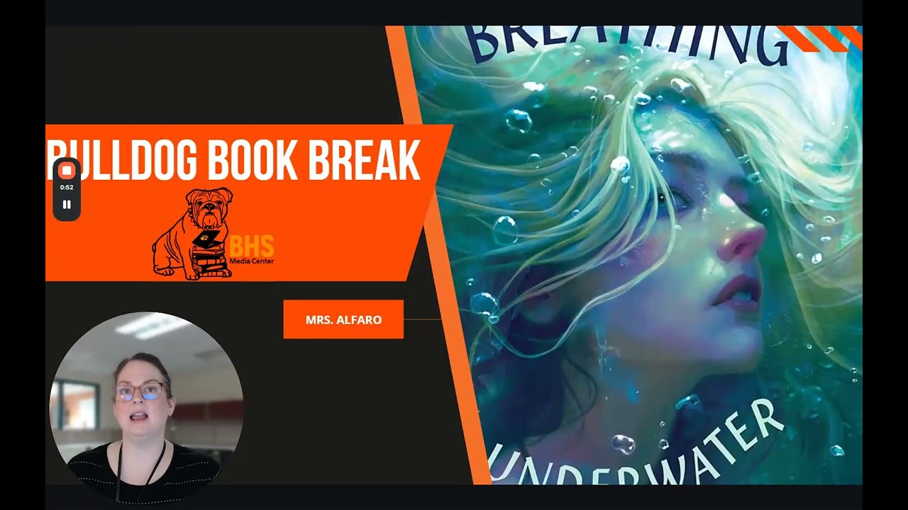 Bulldog Book Break: Breathing Underwater by Abbey Lee Nash