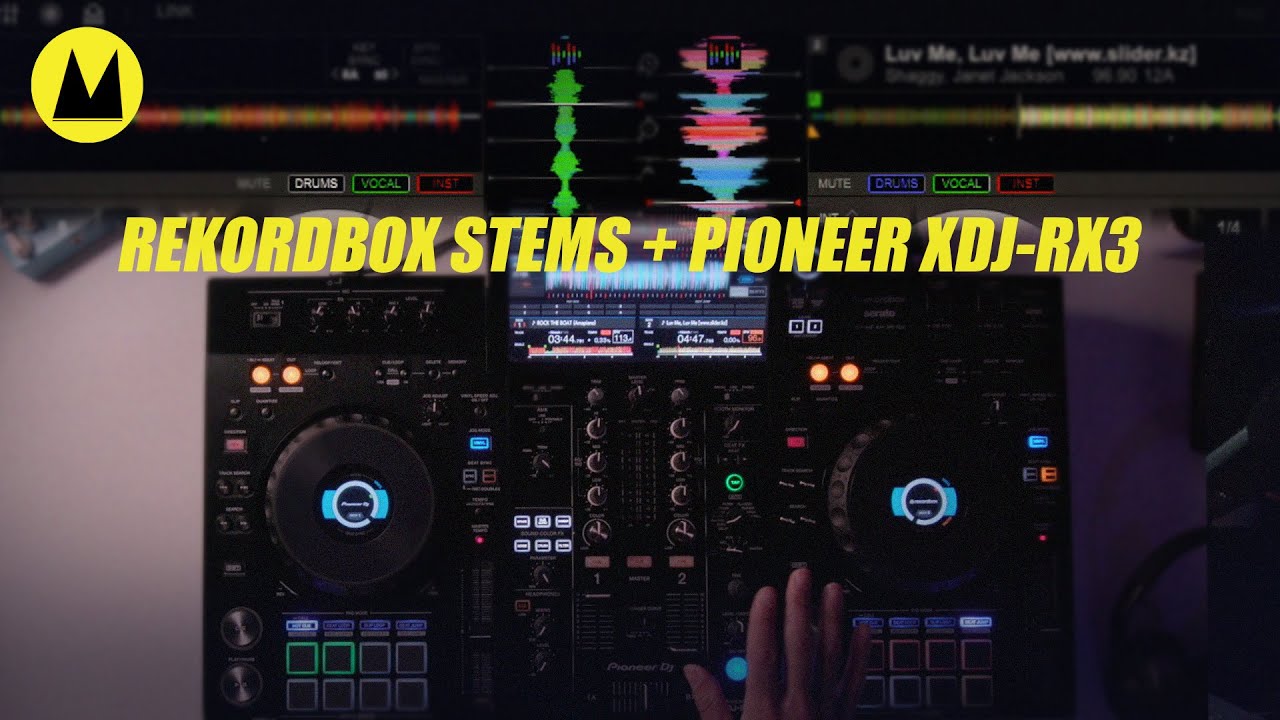 Rekordbox Stems on Pioneer XDJ-RX3
