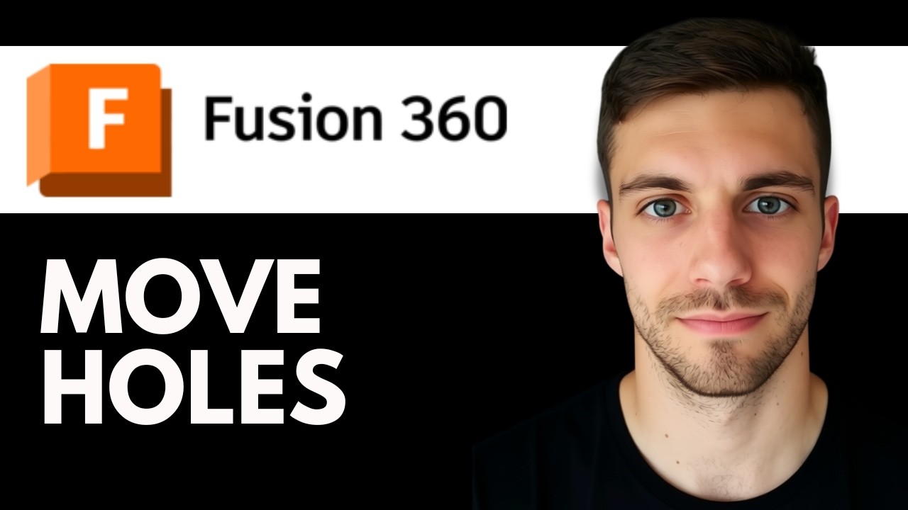 How to Move Holes in Fusion 360 (Edit Hole Position In Your Design)