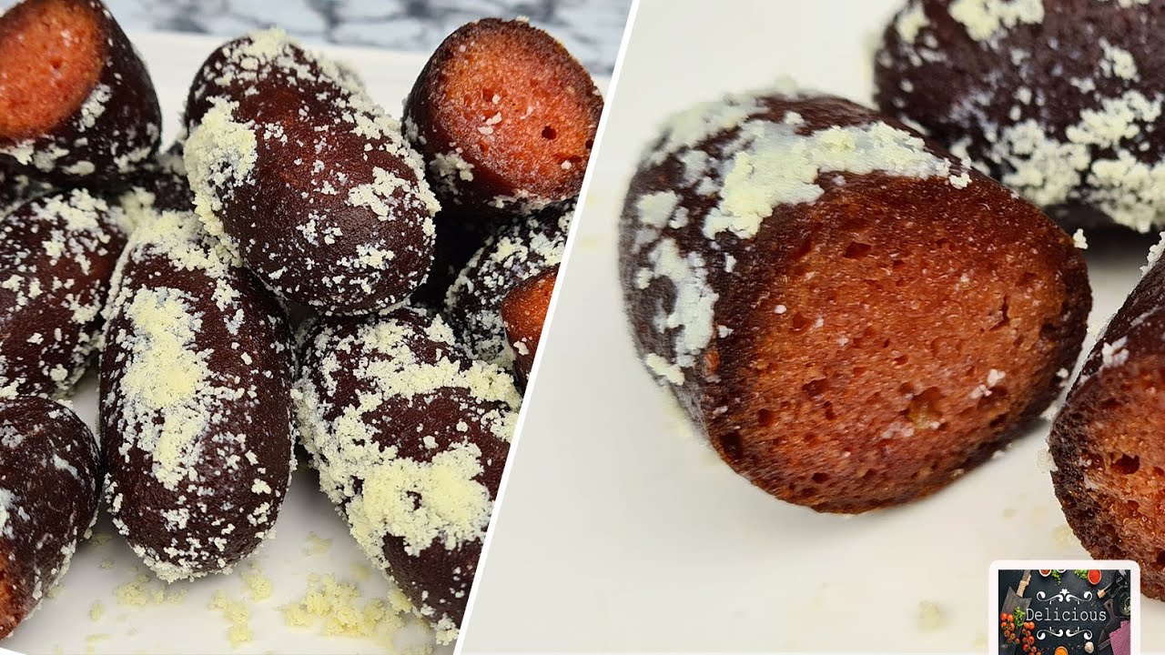 Kalojam - How to make Kalojam sweets - গুঁড়ো দুধের কালোজাম মিষ্টি