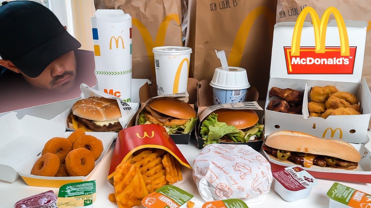 Немецкий McDonald's Меню Challenge