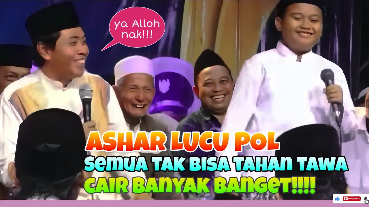 LUCU POL‼️ SEMUA GARA GARA ASHAR HINGGA ABAH ANZA DAN JAMAAH TAK BISA TAHAN TAWA SEPANJANG ACARA