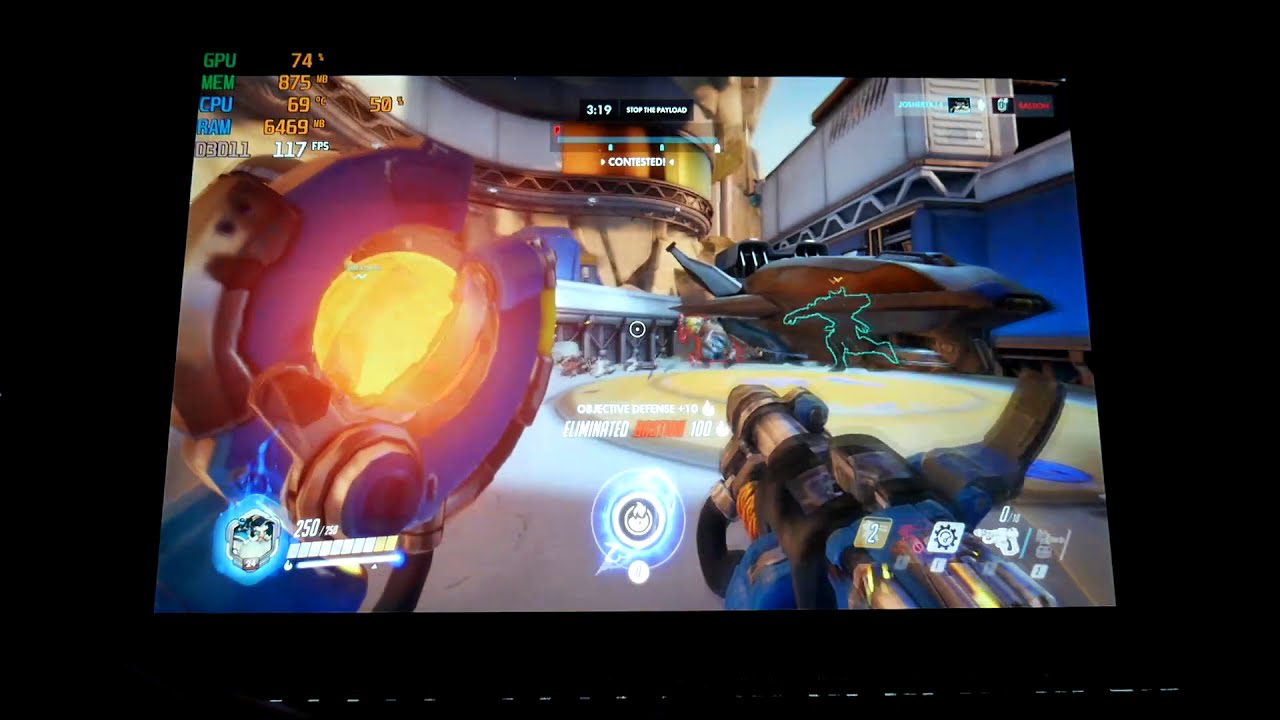 Surface Pro 7 Plus i5 8gb Xe Gaming  - Overwatch