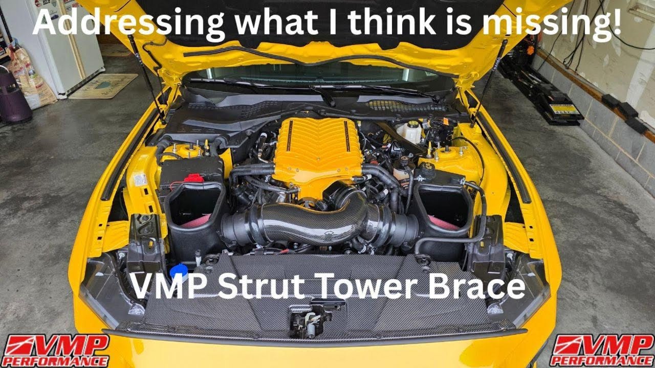 New Strut Tower Brace For Whipple Superchargers 2024 Mustang GT