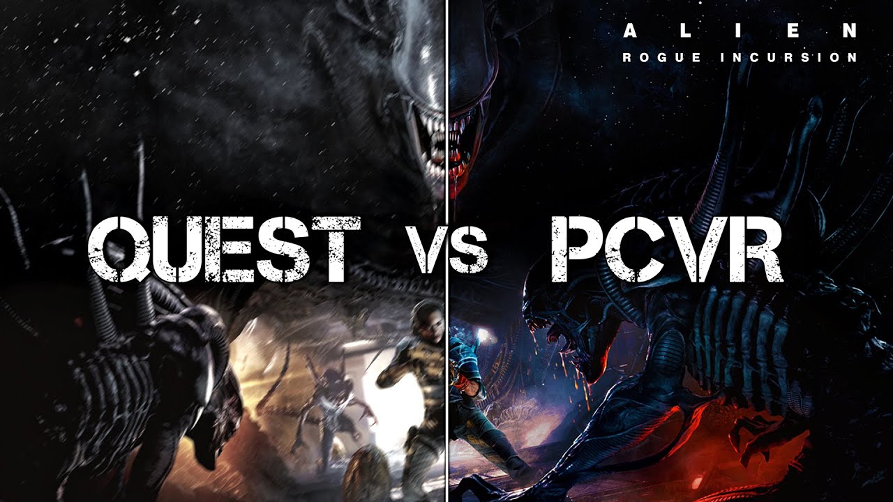 QUEST против PCVR: сравнение Alien: Rogue Incursion в разрешении 4K