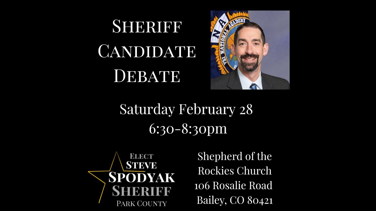 FULL VIDEO: Park County Sheriff Candidate Debate #1