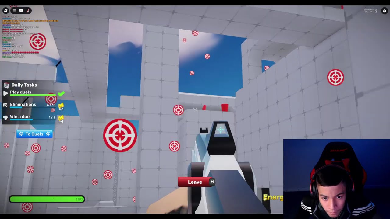 playing the new release of the duel Event machine in steal a brainrot