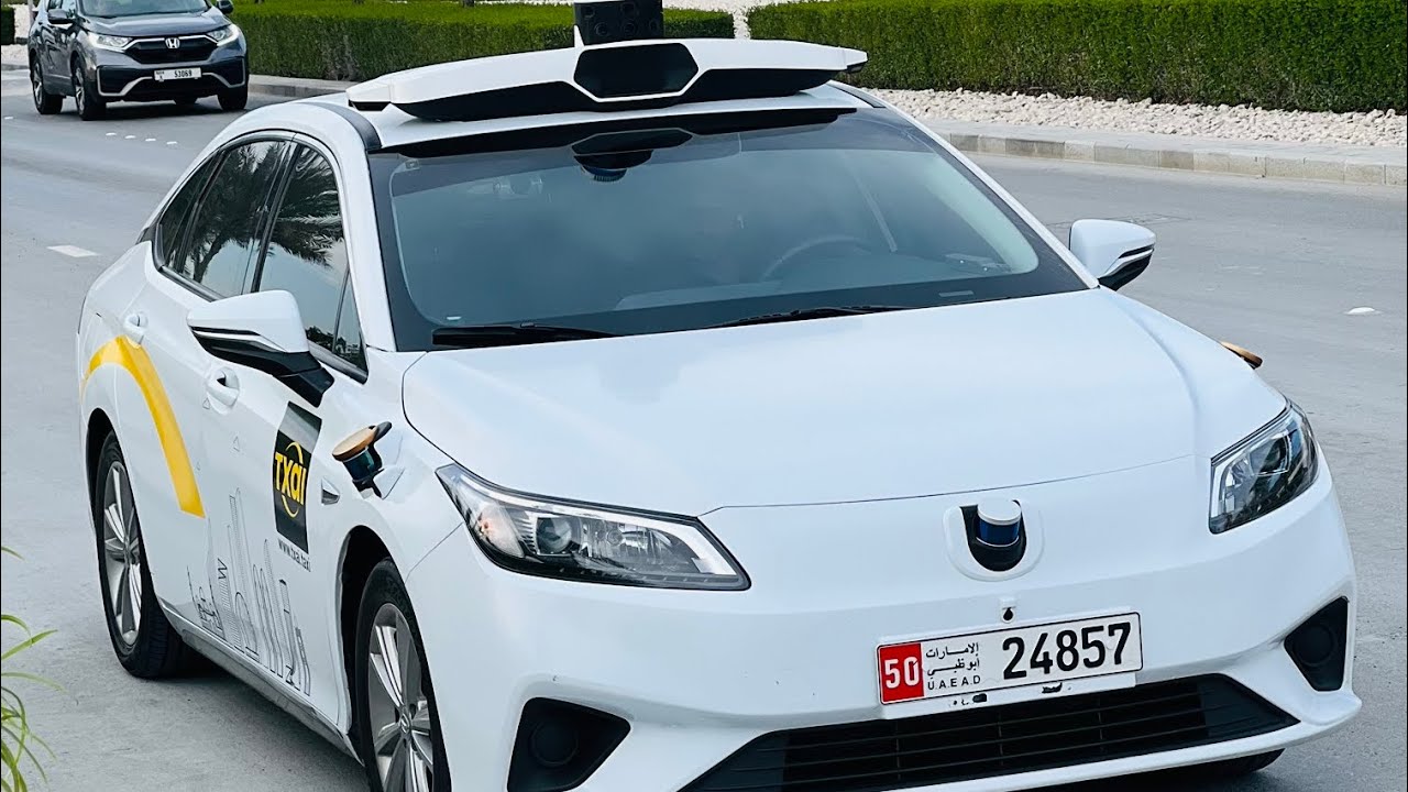 🤖🚕 ROBO TAXI ABU DHABI Detaild video