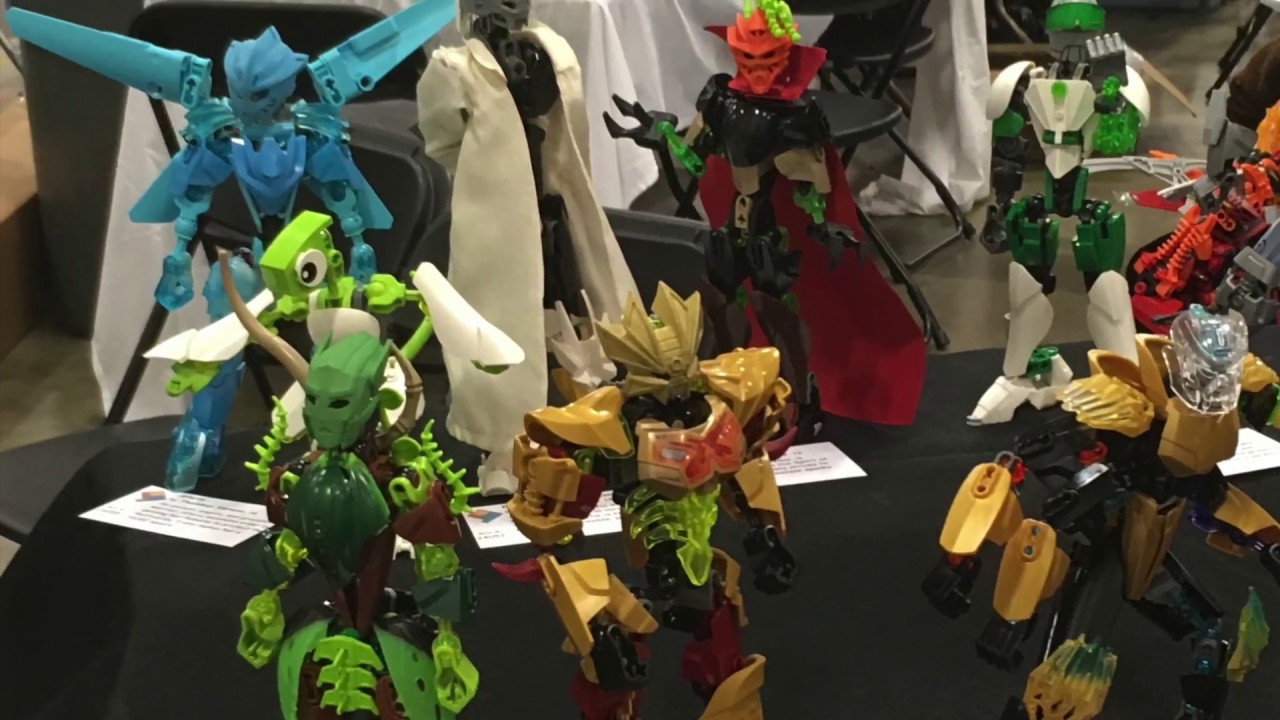 (almost) Every Bionicle MOC at Brickfair VA 2018