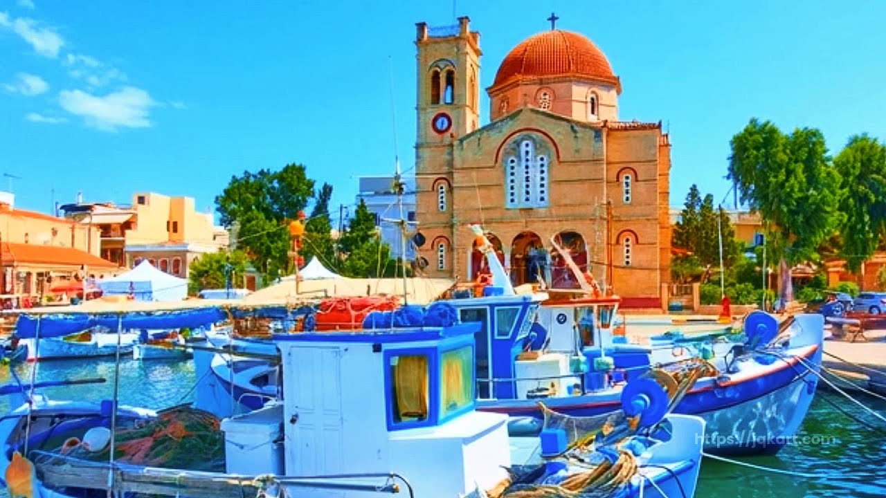 Aegina Greece Calm Harbor for Deep Focus #jqkart