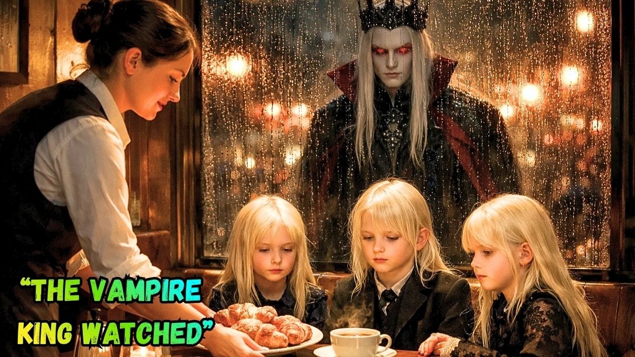 A Poor Waitress Gave Food to Three Hungry Children… What Happened Next Shocked the Vampire King