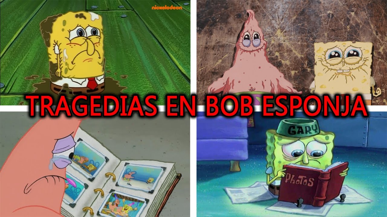 10 TRAGEDIAS que han SUCEDIDO en la CARICATURA de BOB ESPONJA