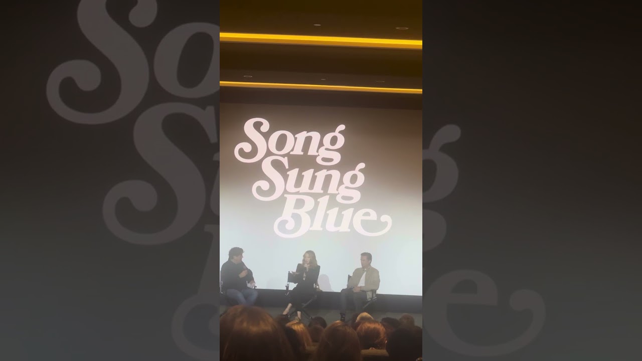 Screening of Song Sung Blue, Q&A with @thehughjackman and @katehudson.