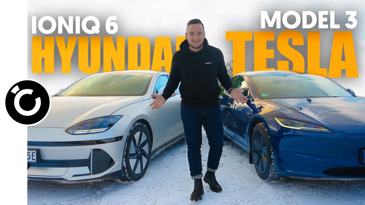 Tesla Model 3 VS Hyundai Ioniq 6 - DAS BESTE E-Auto 2024?