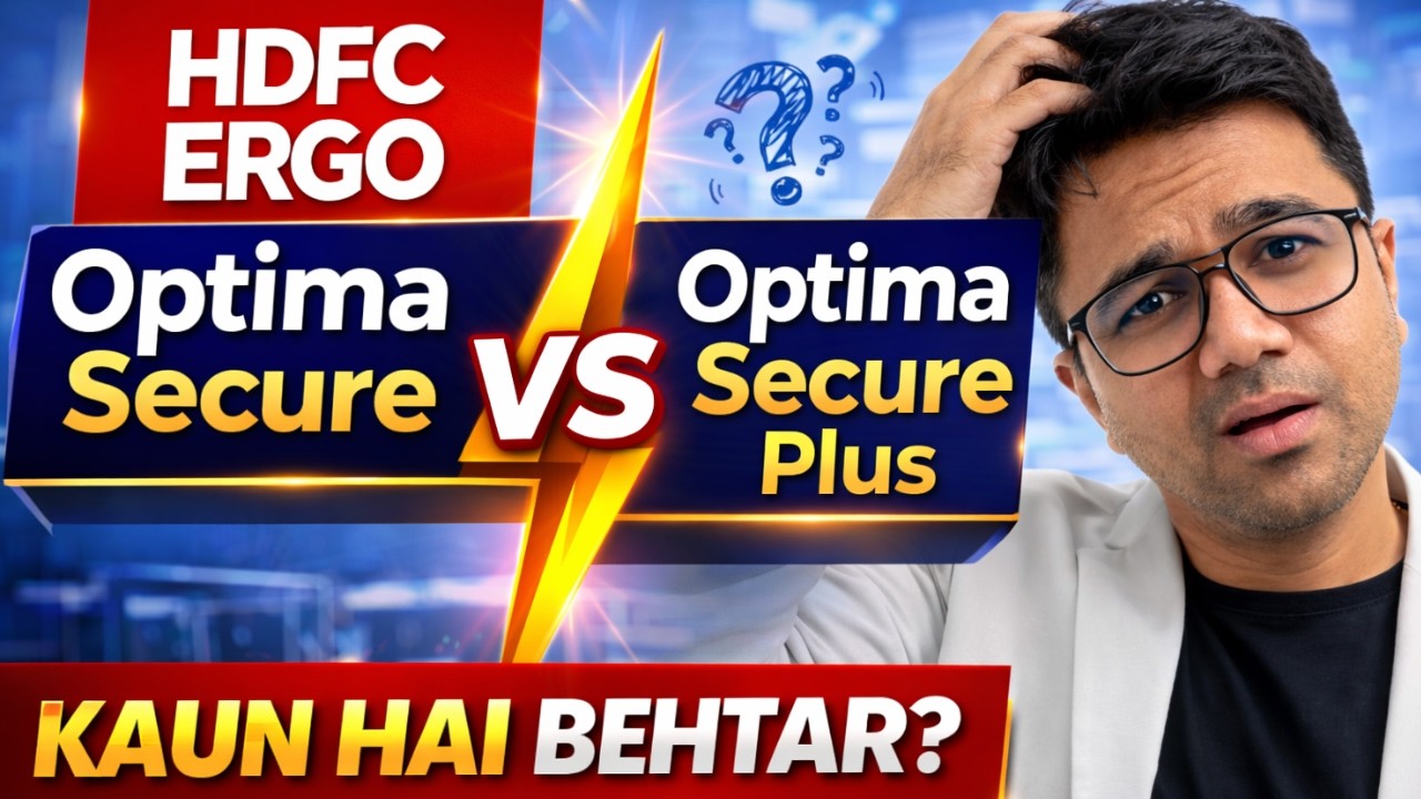 HDFC ERGO Optima Secure vs Secure+ 🤯 Biggest Differences Explained (2026) | InVest & InSure