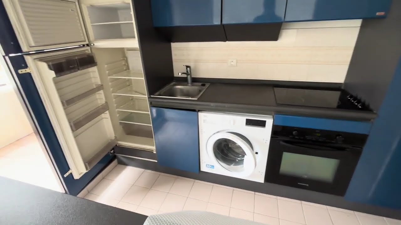Charmant T2 vide de 44,82 m² dans Résidence avec Piscine.