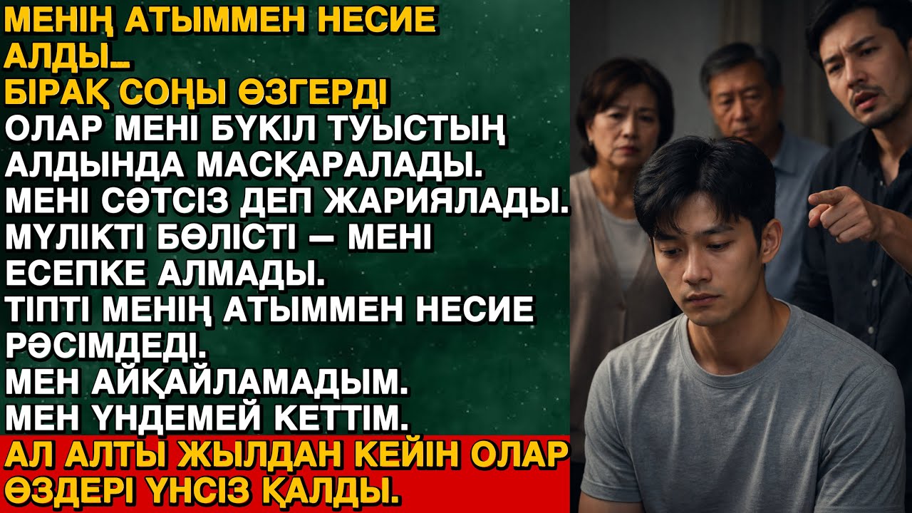 Олар мені сәтсіз деді… 6 жылдан кейін бәрі үнсіз қалды | Үнсіз кек