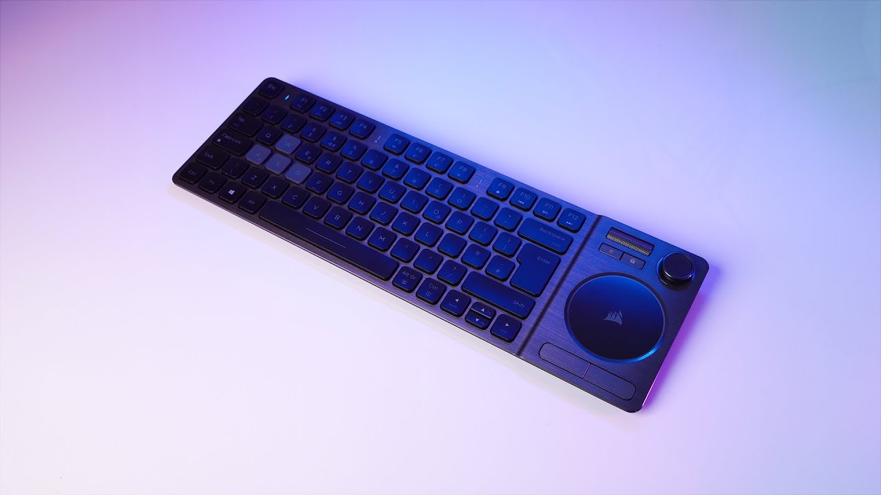 Corsair K83 Wireless Keyboard Review - It has a Joystick! 🤔