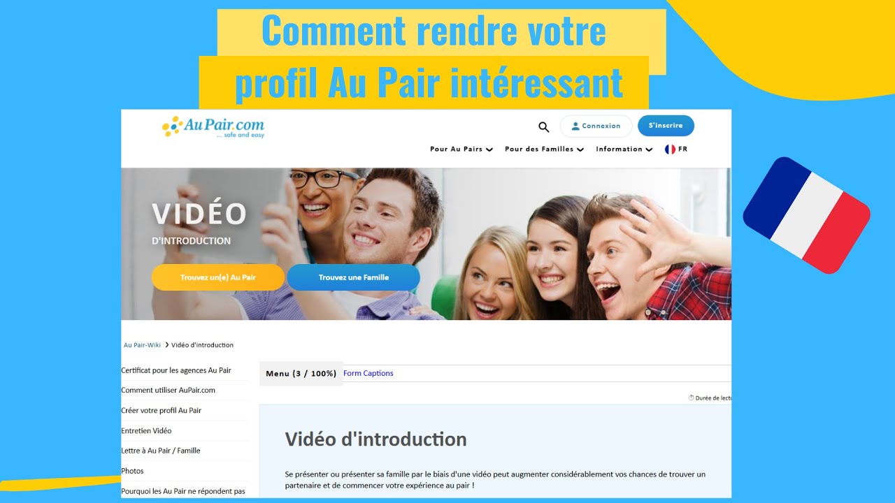 Comment rendre votre profile Au Pair intéressant