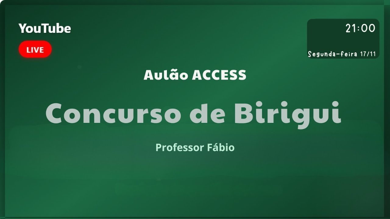 Revis&atilde;o quest&otilde;es Concurso Birigui (INFANTIL)