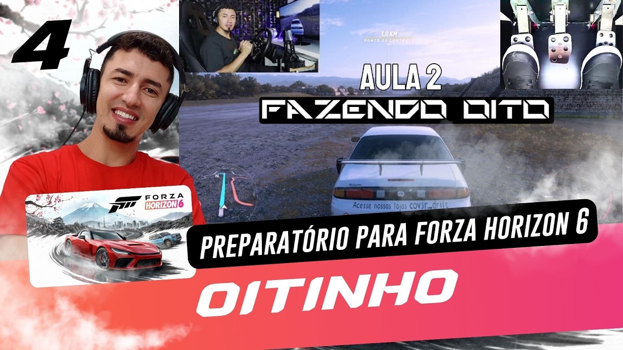 #4  COMO FAZER OITO NO DRIFT VOLANTE | FORZA HORIZON 5 | Logitech G29 | G920 | G923 | G27
