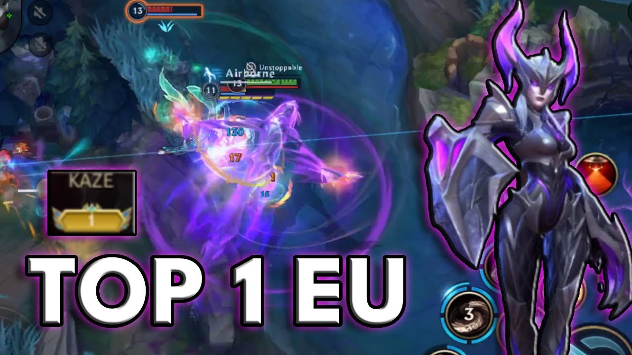 Wild Rift: Carry TOP 1 Player EU to win I Build & Runes  I Season 11 Jungle I Shyvana Gameplay
