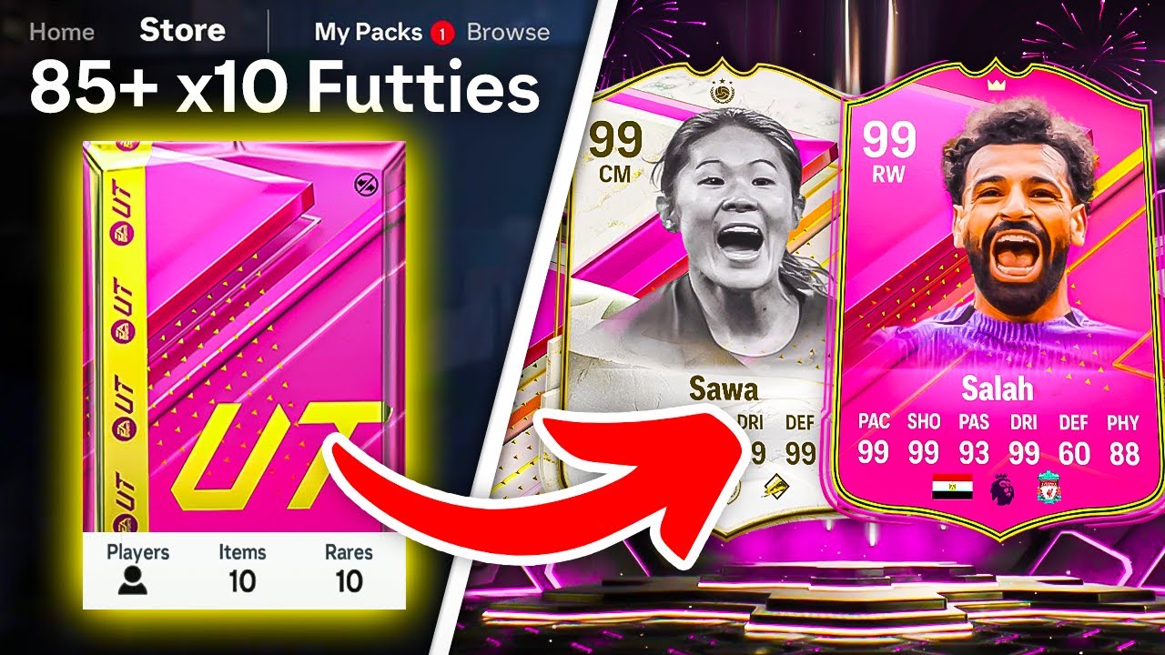 85+ наборов и выборов FUTTIES по 10 штук! 🥳 FC 24 Ultimate Team