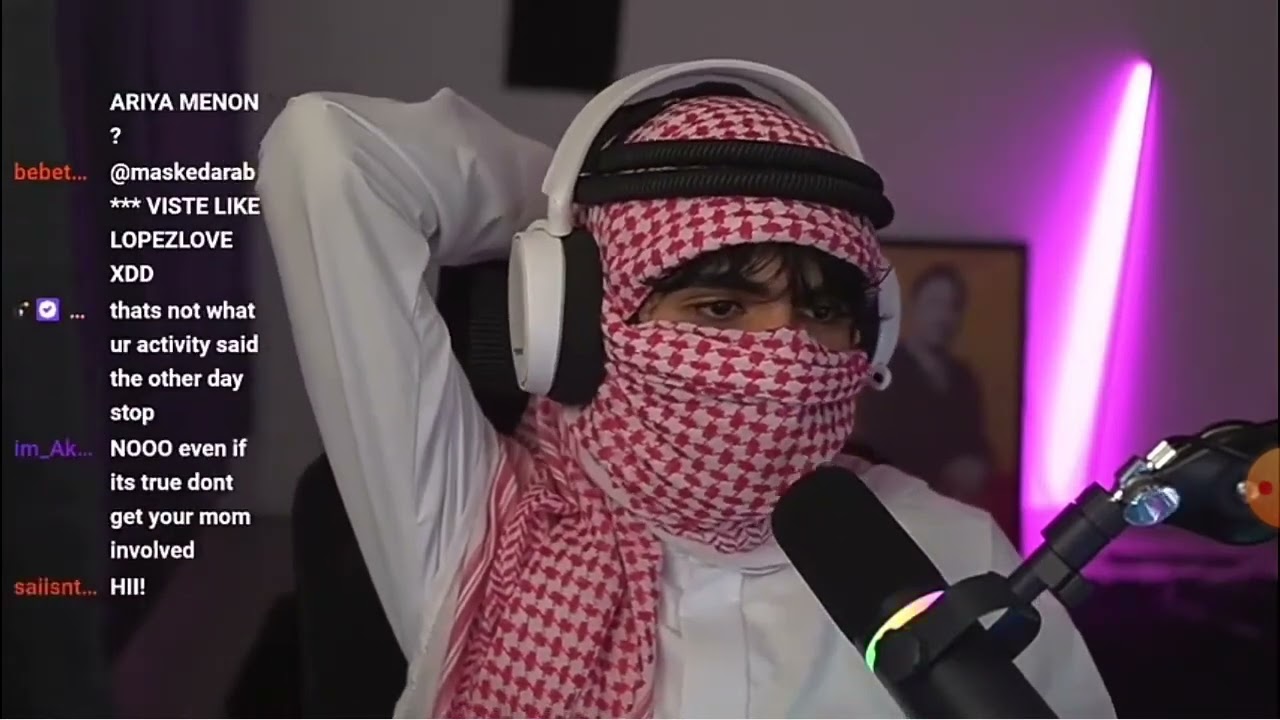 MaskedArab Streaming on twitch *Why I'd rather date a Man than a woman* (Must Watch)