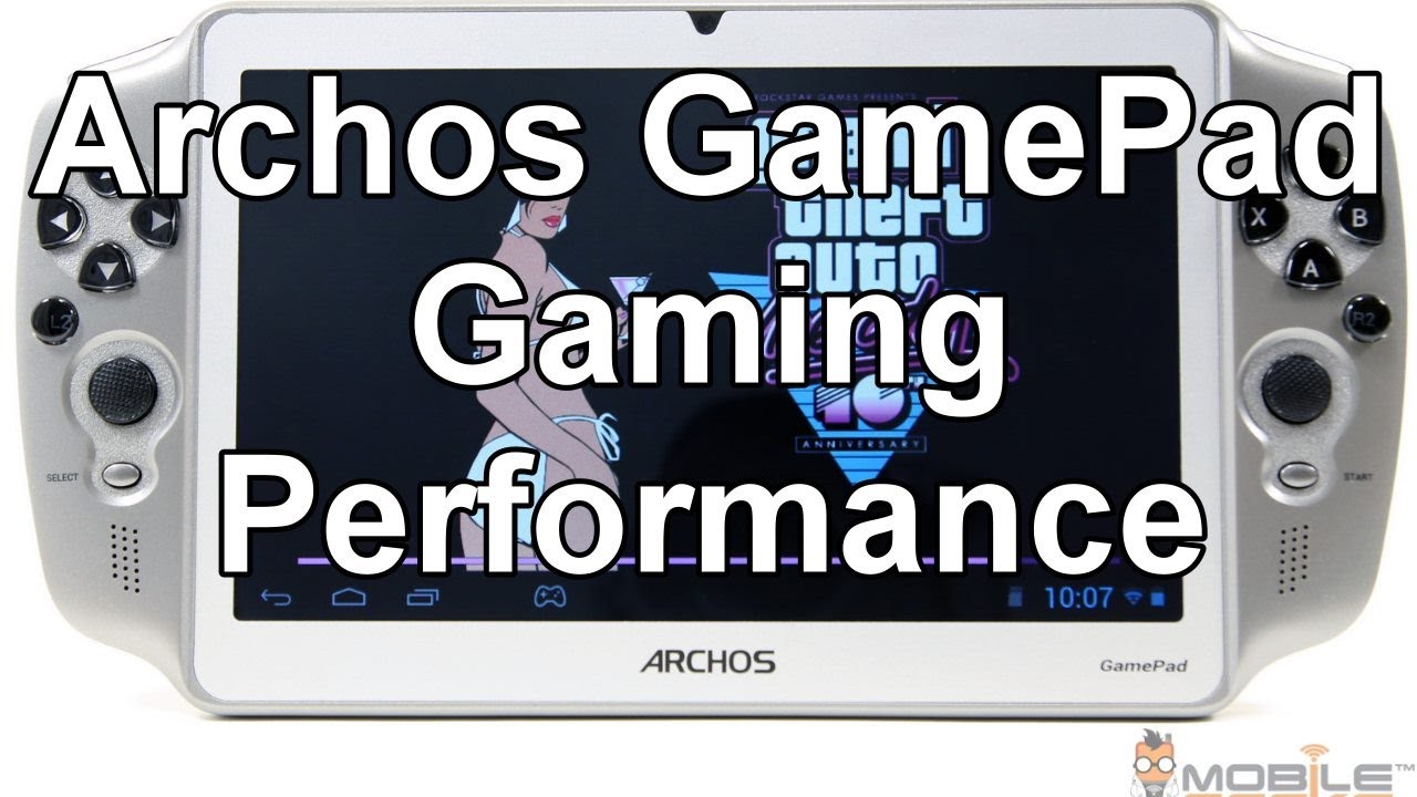 Archos GamePad Gaming Performance Review on a large Screen