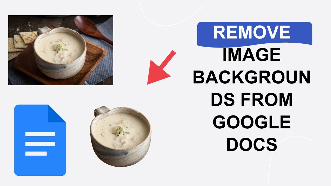 How To Remove Image Backgrounds From Google Docs | Delete Image Background In Seconds In Google Docs