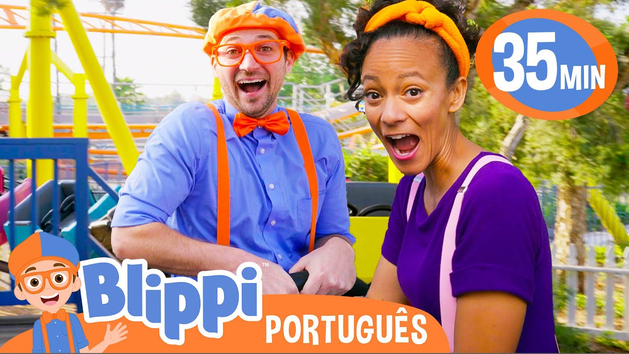 Blippi e Meekah Andam de Trem! | Melhores Episódios do Blippi! | Vídeos Educativos para Crianças