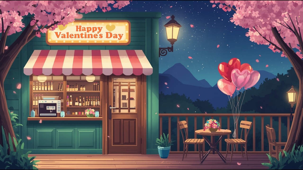 Happy Valentine's Day 💖 Relaxing Valentine Background Music 🌹💝 Cozy Valentine's Day 24/7