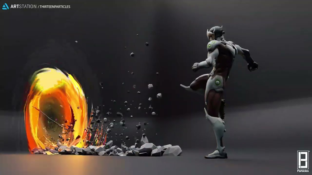 Scythe of Death: Attack Chain Sequence | Game Combo Animation Showcase by @13Particles