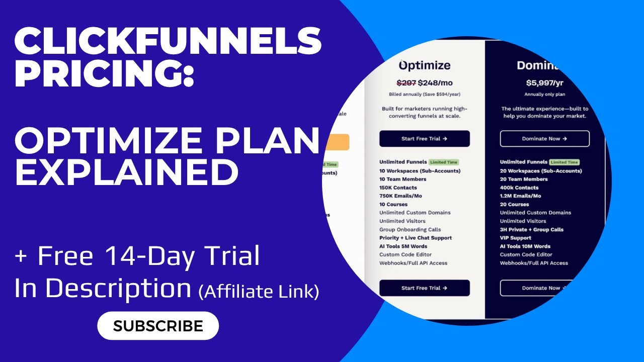 ClickFunnels Optimize Plan Explained &ndash; Full Feature Breakdown & Benefits
