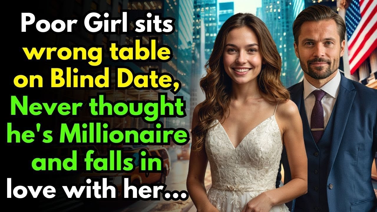 Girl Sat at the Wrong Table on a Blind Date—Never Knowing He Was a Millionaire Who’d Fall in Love