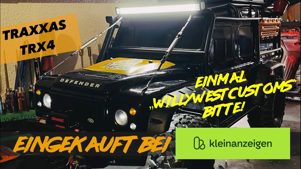 TRAXXAS TRX4 Landrover DEFENDER Scale Build - RC EINKAUF bei KLEINANZEIGEN & wir machen ihn schön!