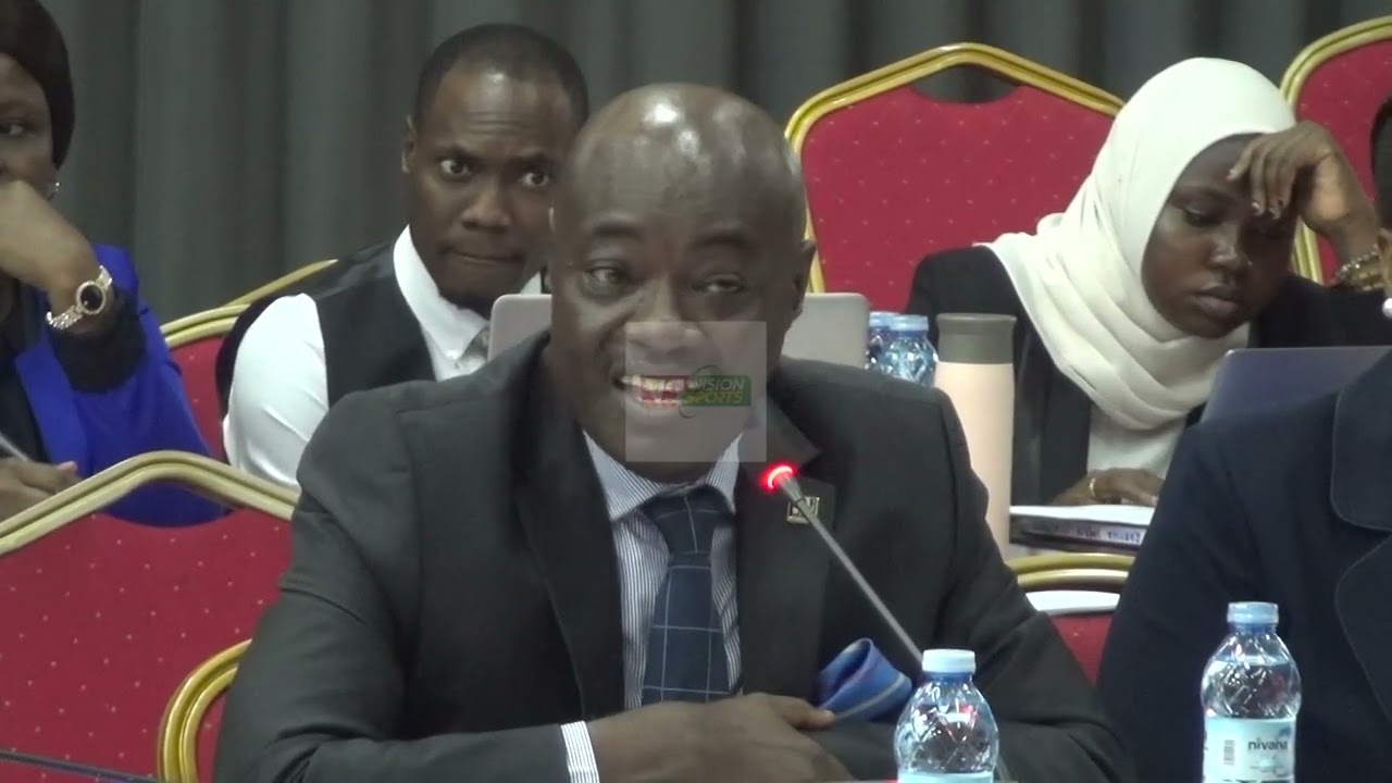 State Min for Sports Peter Ogwang clashed with FUFA head Moses Magogo