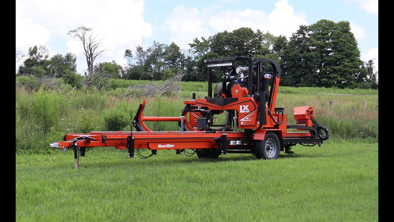 #3 Getting to know The Wood-Mizer LX450 Sawmill