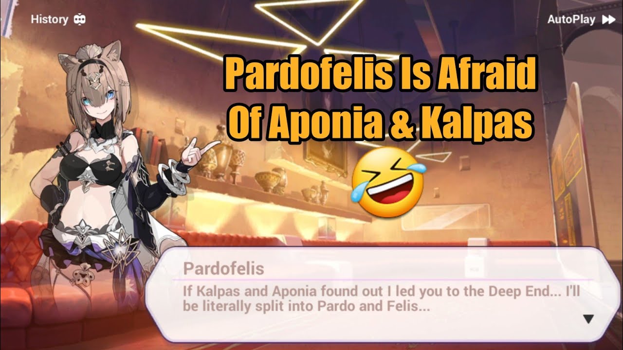 Pardofelis Is Afraid Of Being Split Into Pardo & Felis By Aponia & Kalpas Japanese Honkai Impact 3rd