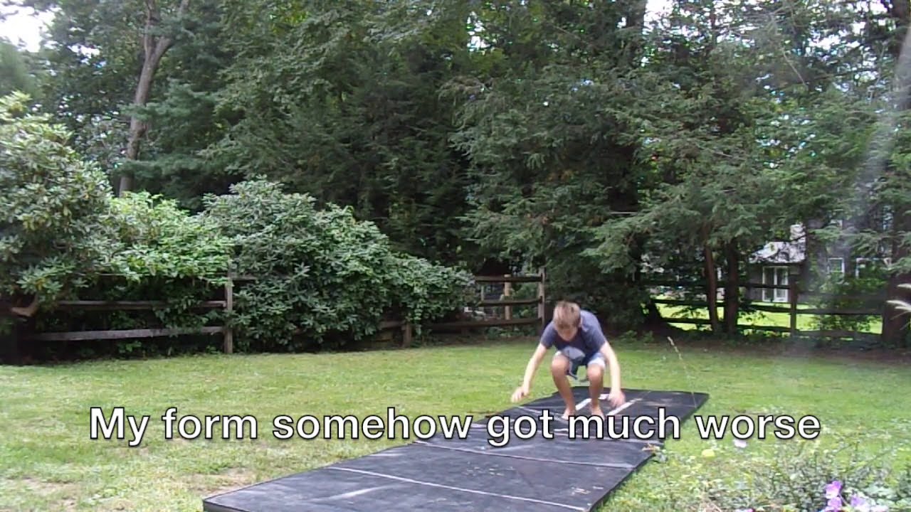 3 Day Roundoff Backflip Progression