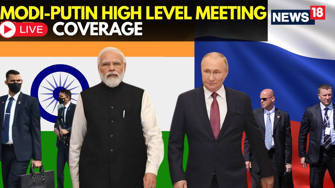 LIVE: Modi-Putin Summit Focuses On Defence, Trade, and Global Cooperation | India-Russia Ties