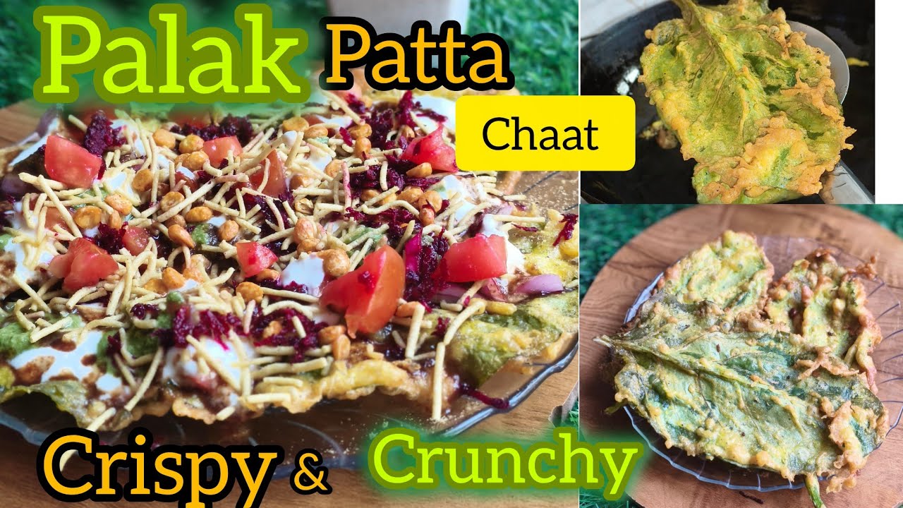 Crispy n crunchy Palak Patta chaat|healthy n tasty chaat