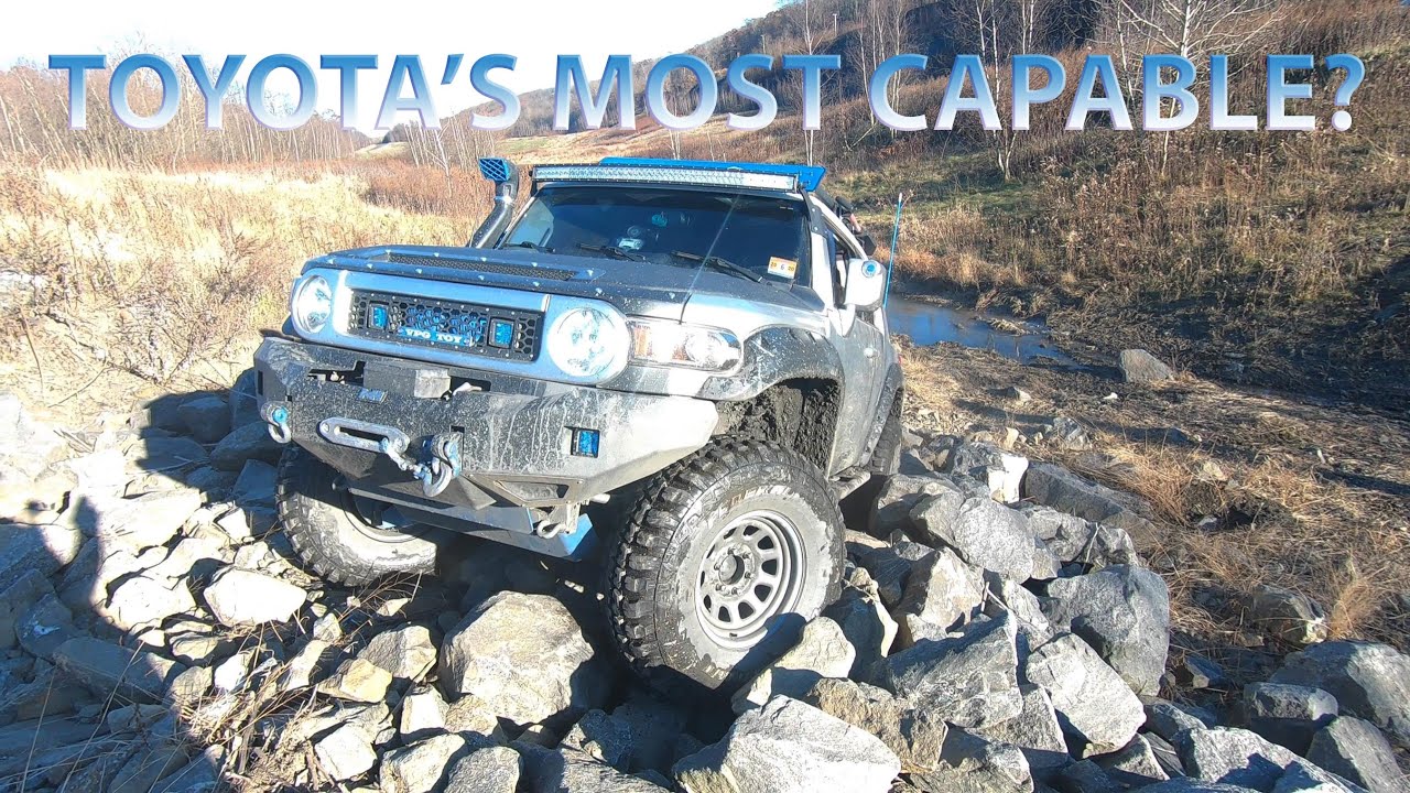 TOYOTA 4RUNNER VS TOYOTA FJ CRUISER 4x4 - Off Road action with some very capable 4WD vehicles!!!