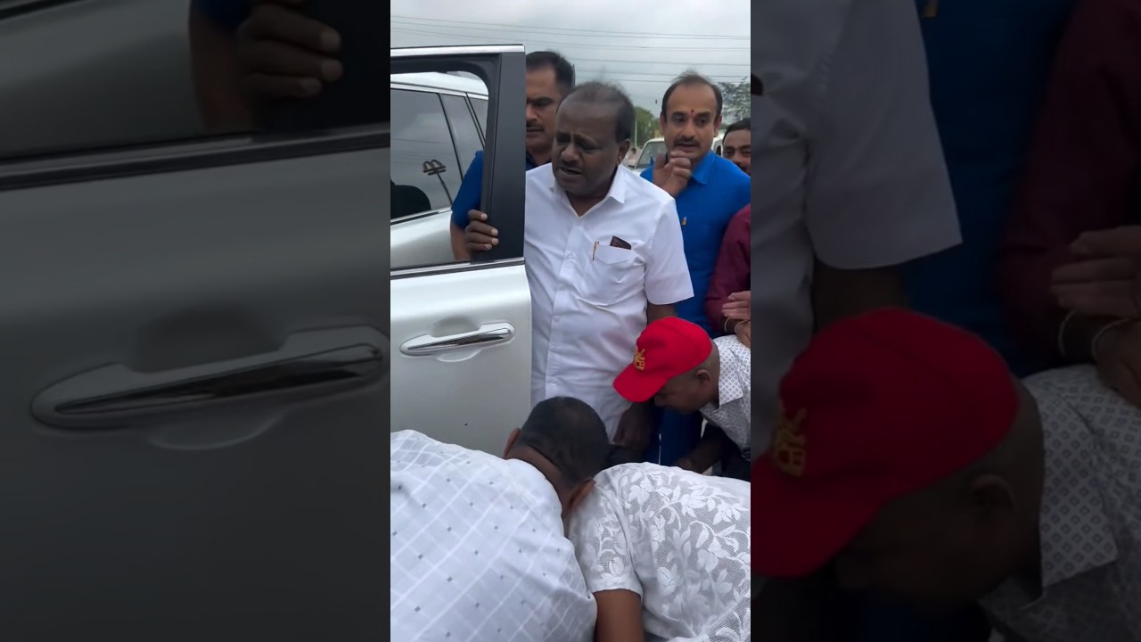 Humble Politician Kumaranna❤️ #hdkumaraswamy #jds #kannadareels #kannadanews #sandalwood #modi